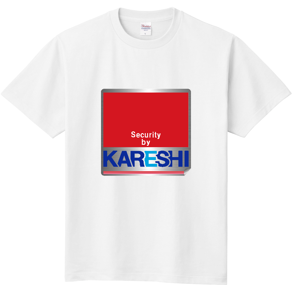 セコム風Tシャツ<女性用・前面>