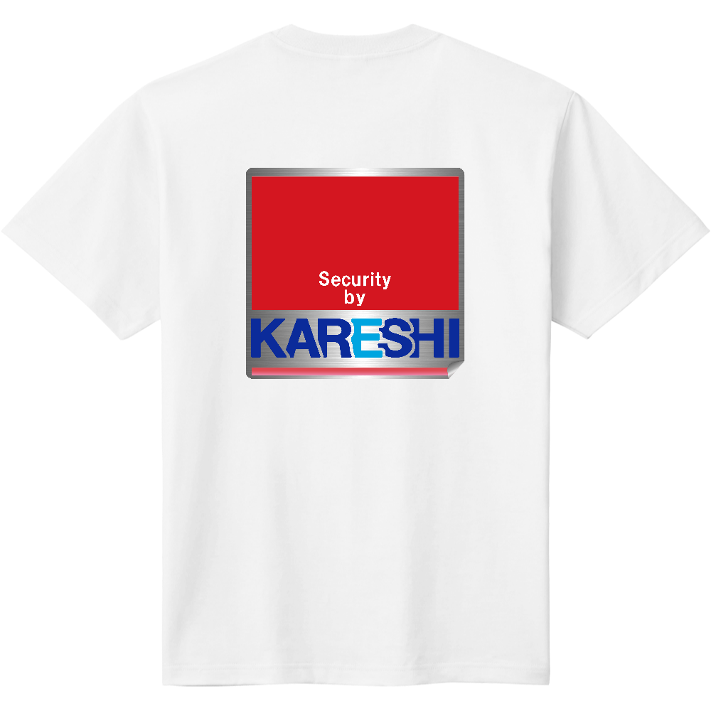 セコム風Tシャツ<女性用・背面>