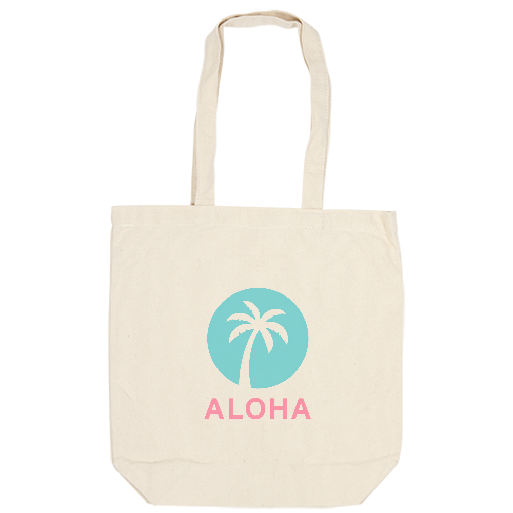 ALOHA Palm Tote Bag