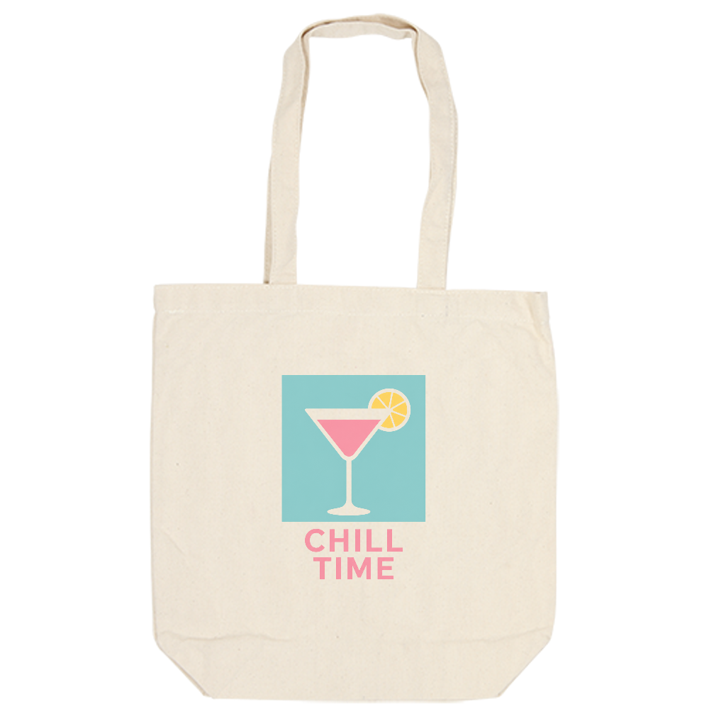 CHILL TIME Cocktail Tote Bag