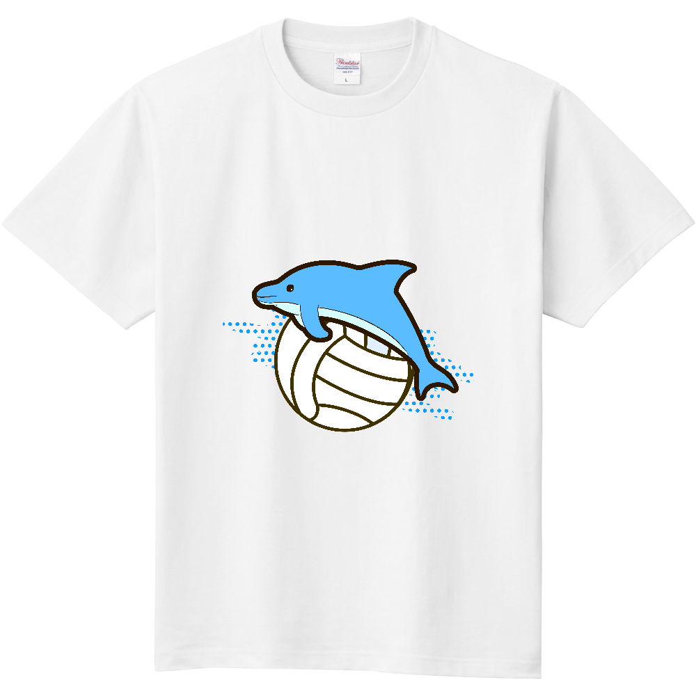 イルカのバレーボールマーク
