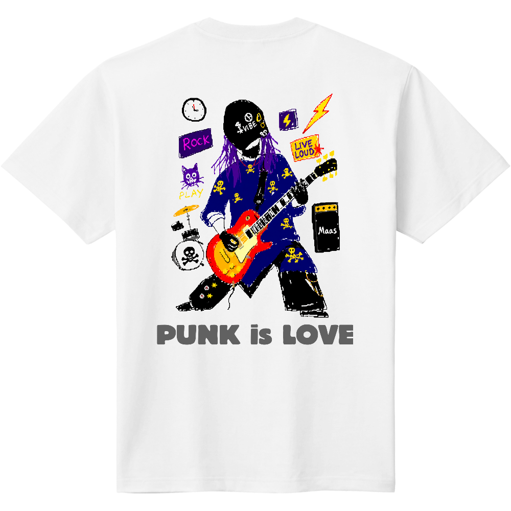 PUNK is LOVE Tシャツ