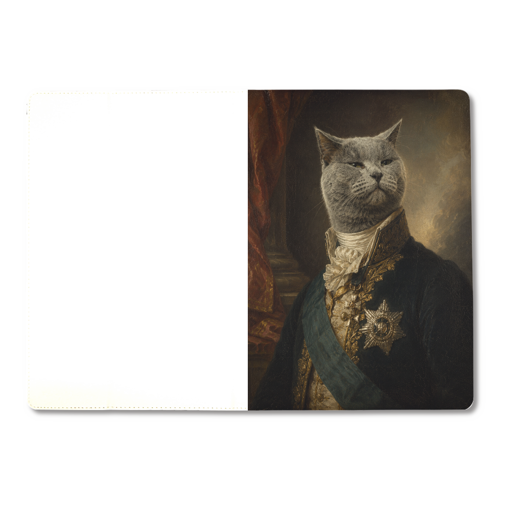 猫貴族肖像画タブレットケース