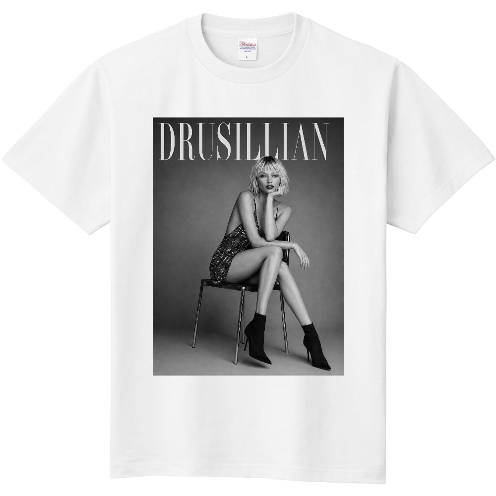 DRUSILLIAN 白ロゴ　PHTO84