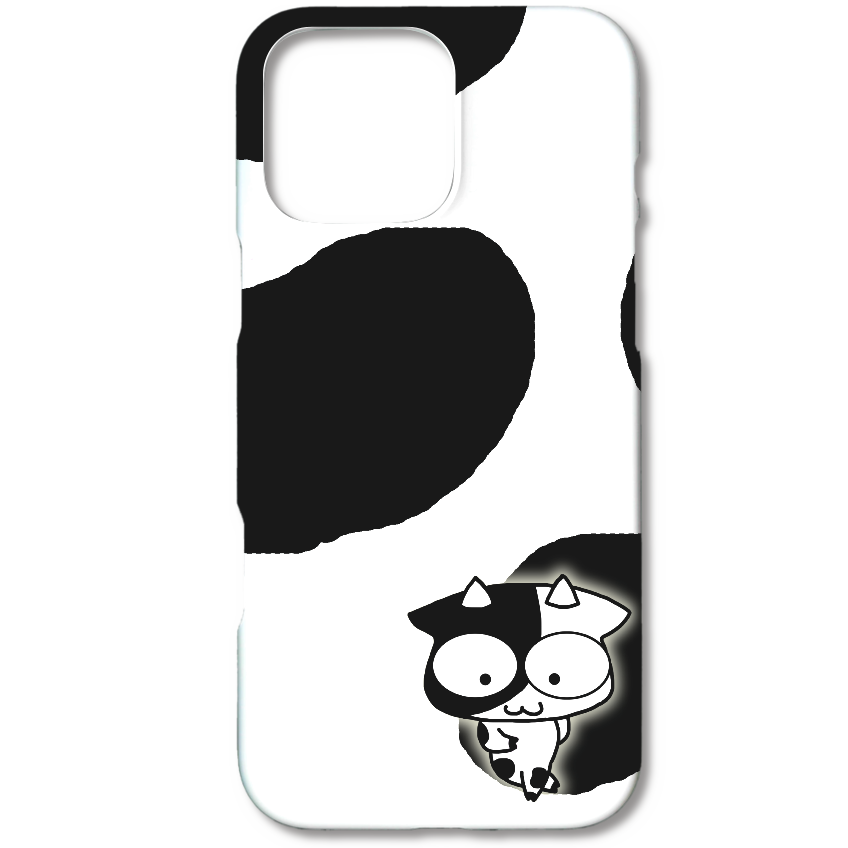 牛柄スマホケース