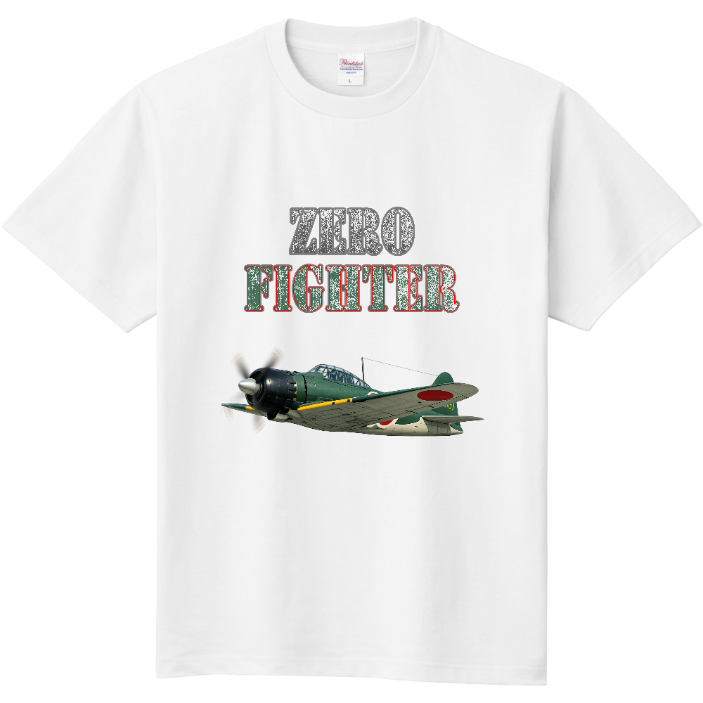 零戦Tシャツ<機体・前面>