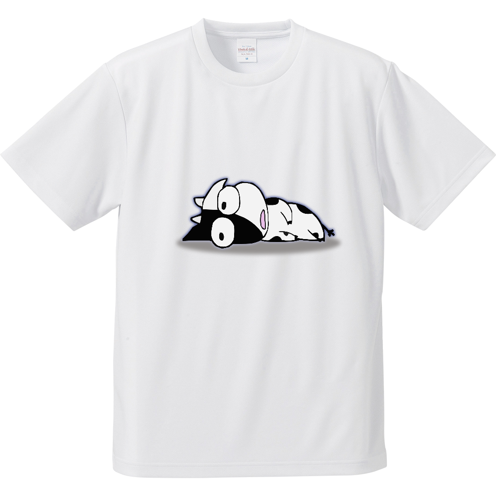 やる気がでないうしくんＴシャツ