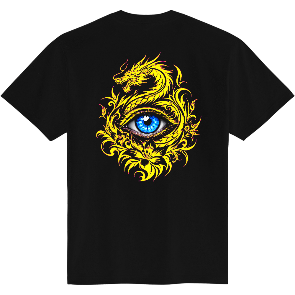 蒼眼龍紋(そうがんりゅうもん)Tシャツ 1.2