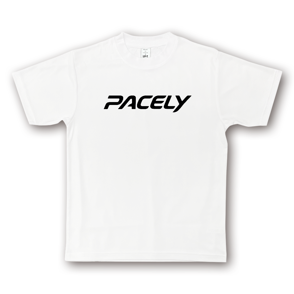 PACELY DRY LOGO TEE / WHITE