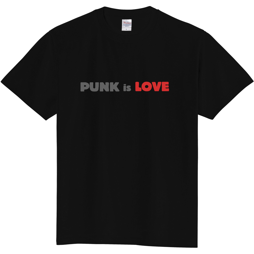PUNK is LOVE Tシャツ