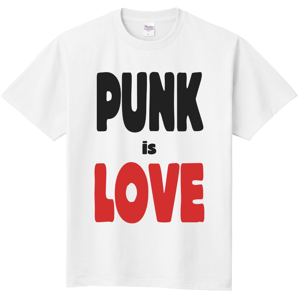 PUNK is LOVE  Tシャツ