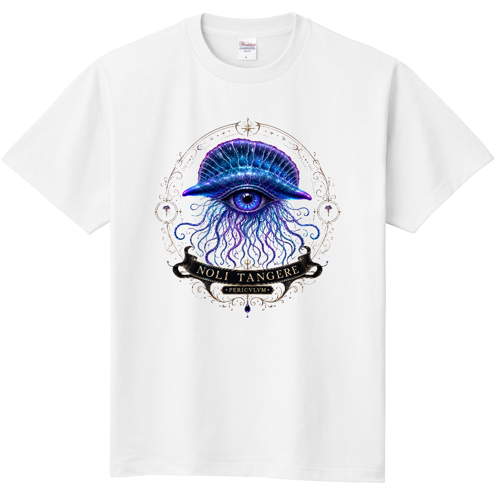 NOLI TANGERE — 深海の禁触眼 Tシャツ(烏帽子海月)