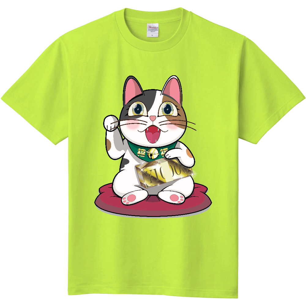 【商売繁盛・金運ハック】10,000円札束ホールド招き猫 - MIKE Edition -