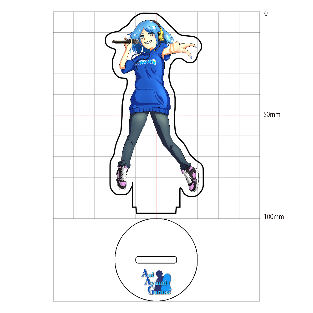 AoiAyumiGames 11周年記念アクリルスタンド