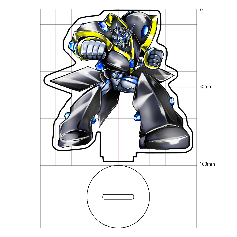巨神ジンドウ　アクリルスタンド　Ver.2