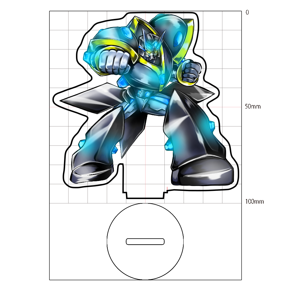 巨神ジンドウ 発光 アクリルスタンド Ver.2