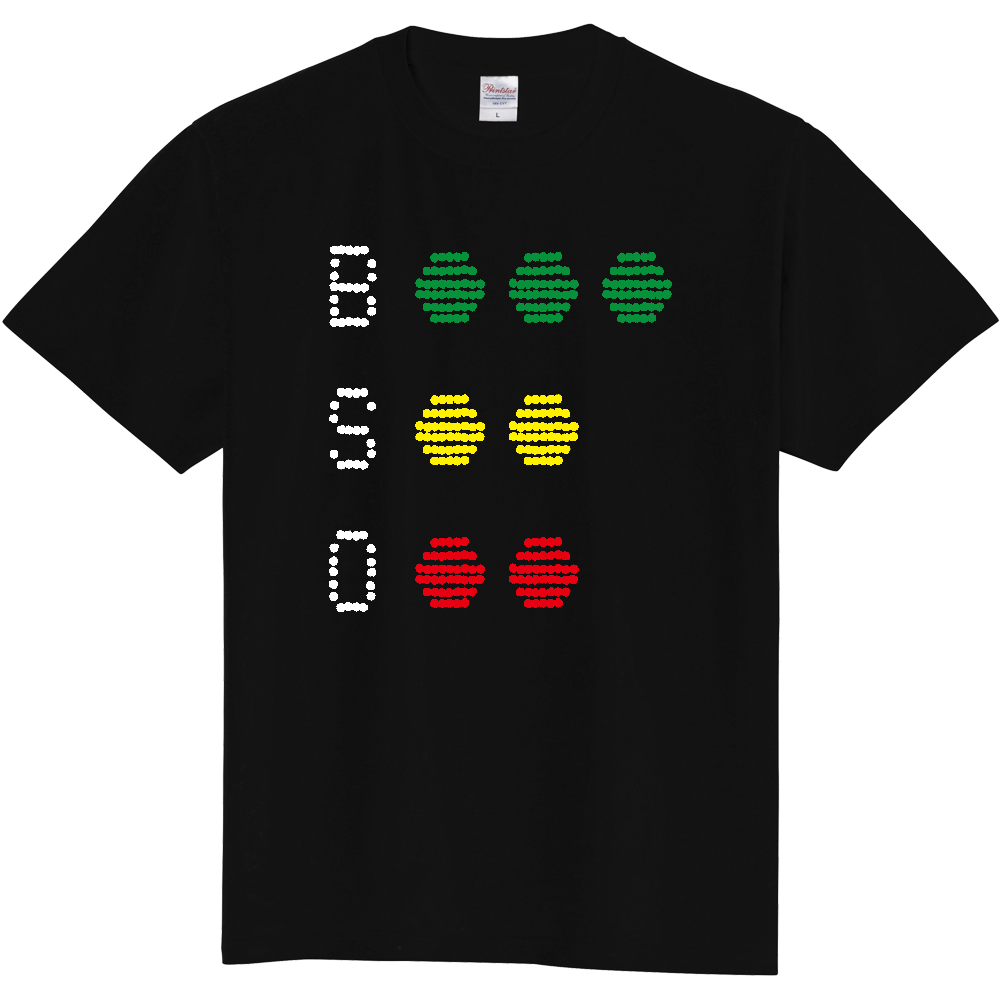 野球カウントボードTシャツ（電光掲示板）