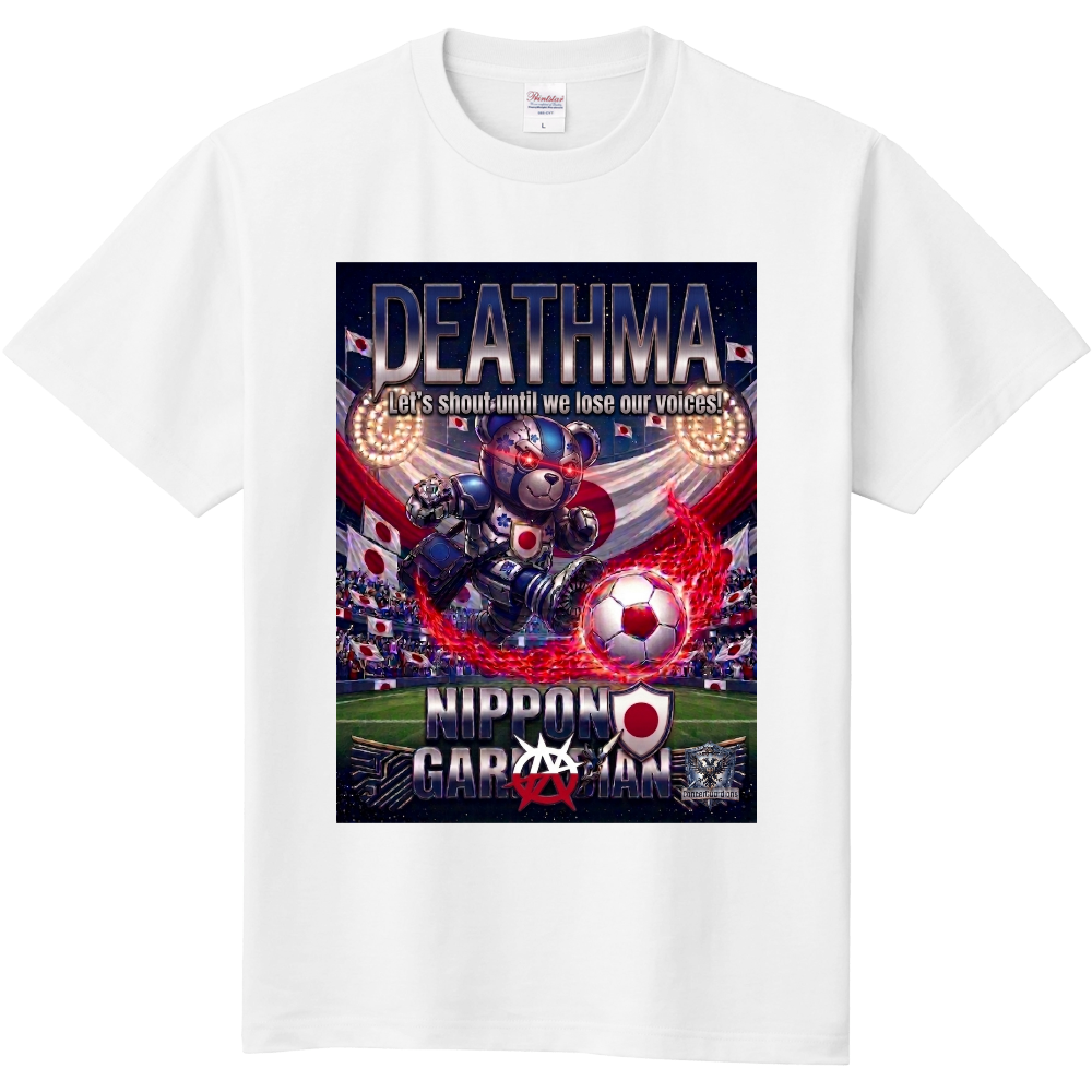 DEATHMA-日本代表応援Tシャツ