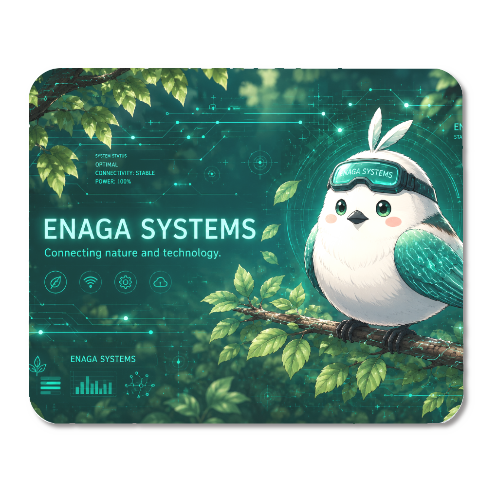 ENAGA SYSTEMSオリジナルマウスパッド(公式テーマソング)