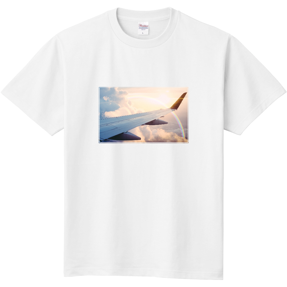 虹Tシャツ<シンプル・前面>