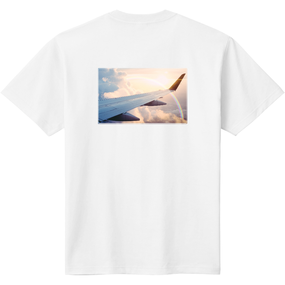 虹Tシャツ<シンプル・背面>
