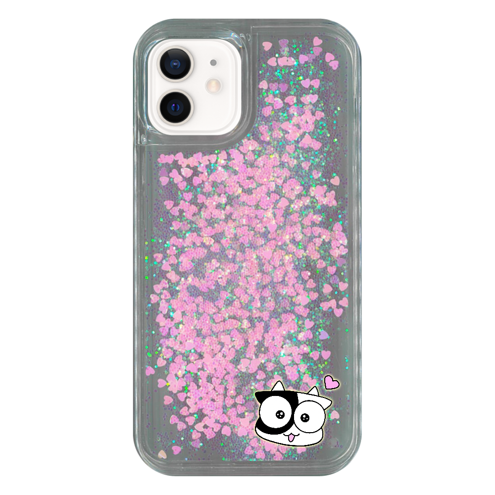 ハートのスマホケース