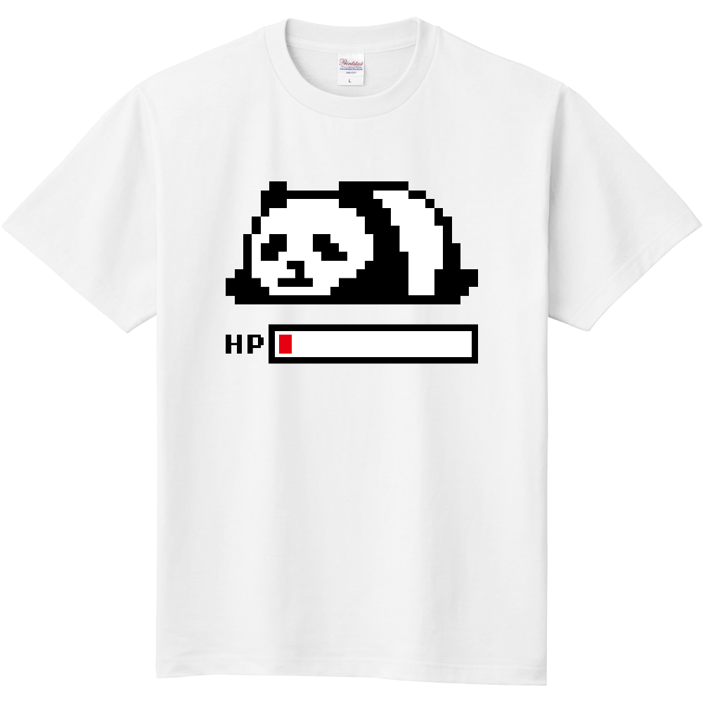 HP切れのパンダ【ドット絵・ゲーム】