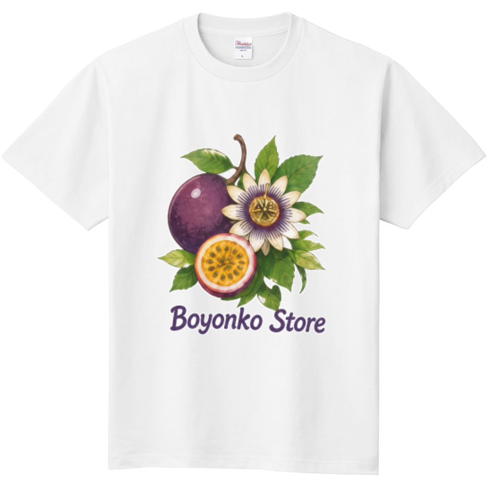 パッションフルーツTシャツ　凛々恋太陽モデル