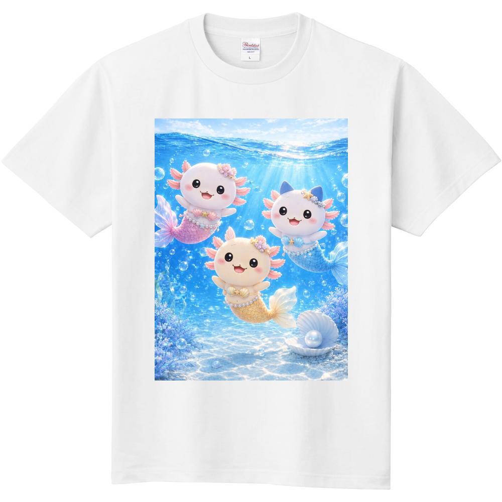 ウパ人魚Tシャツ