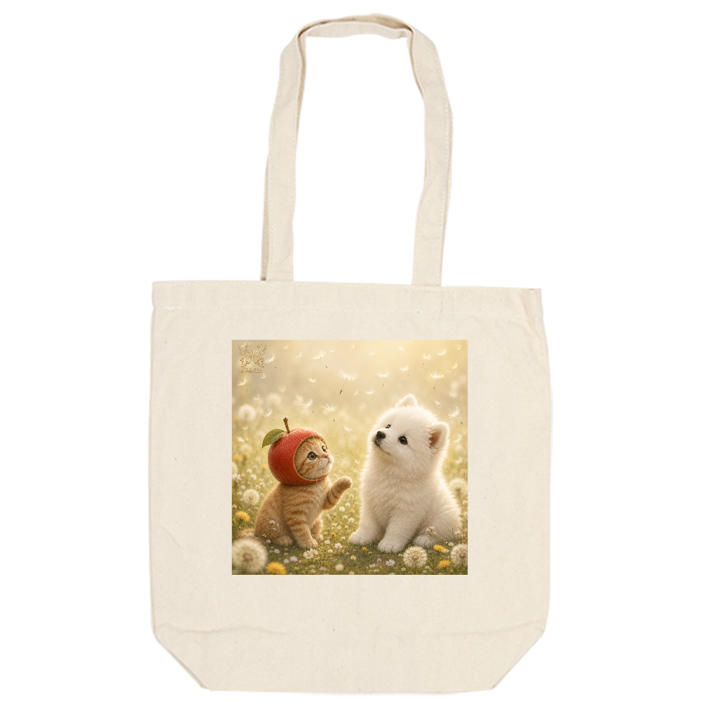 LILシリーズ リンゴ帽ベビ茶トラ&ベビサモエド