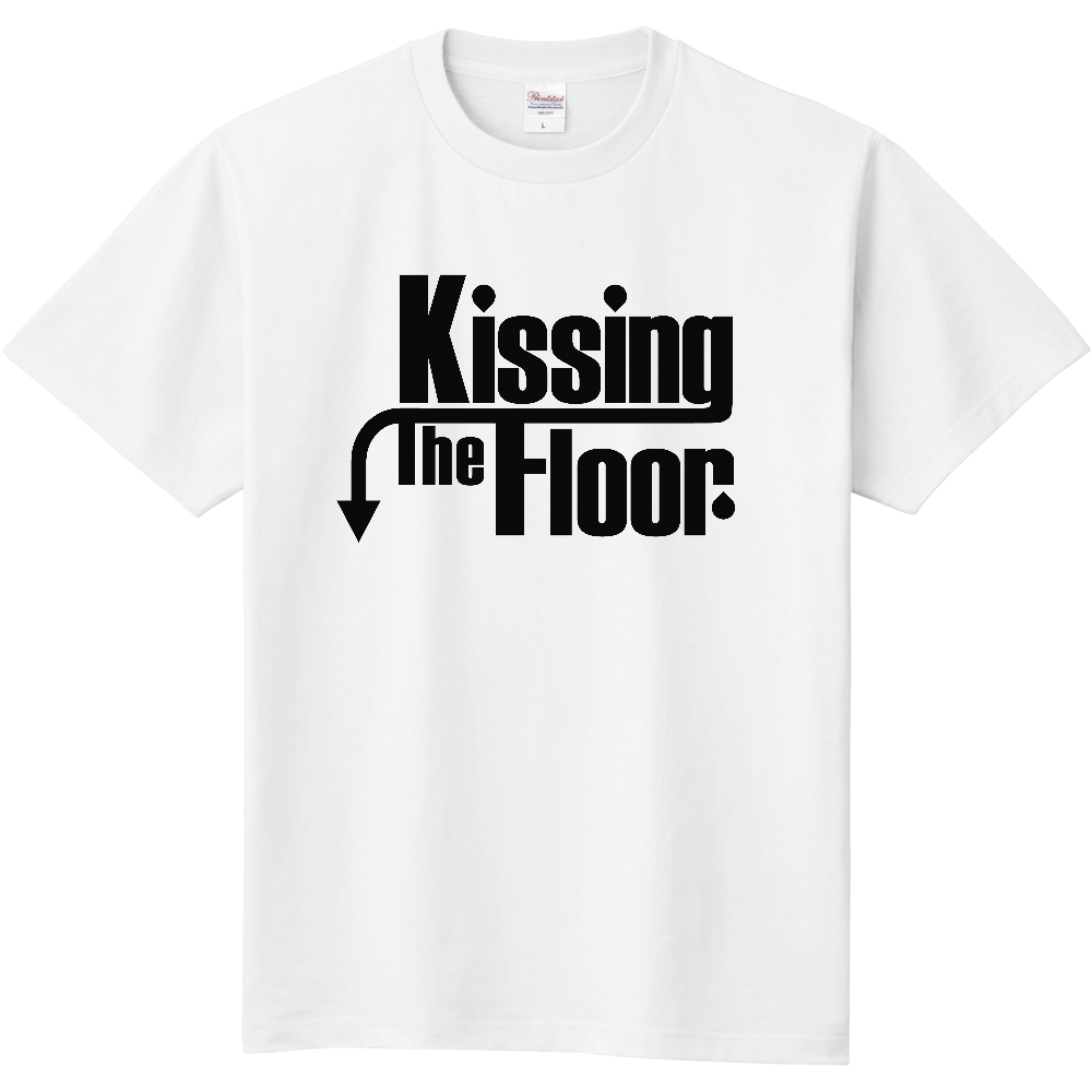 Kissing The Floor Stand Up and Fuck Back Big Logo Front T-Shirt