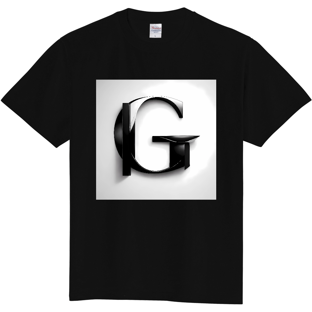 【ソリッドメタルGロゴ 3DメタリックグラフィックTシャツ】