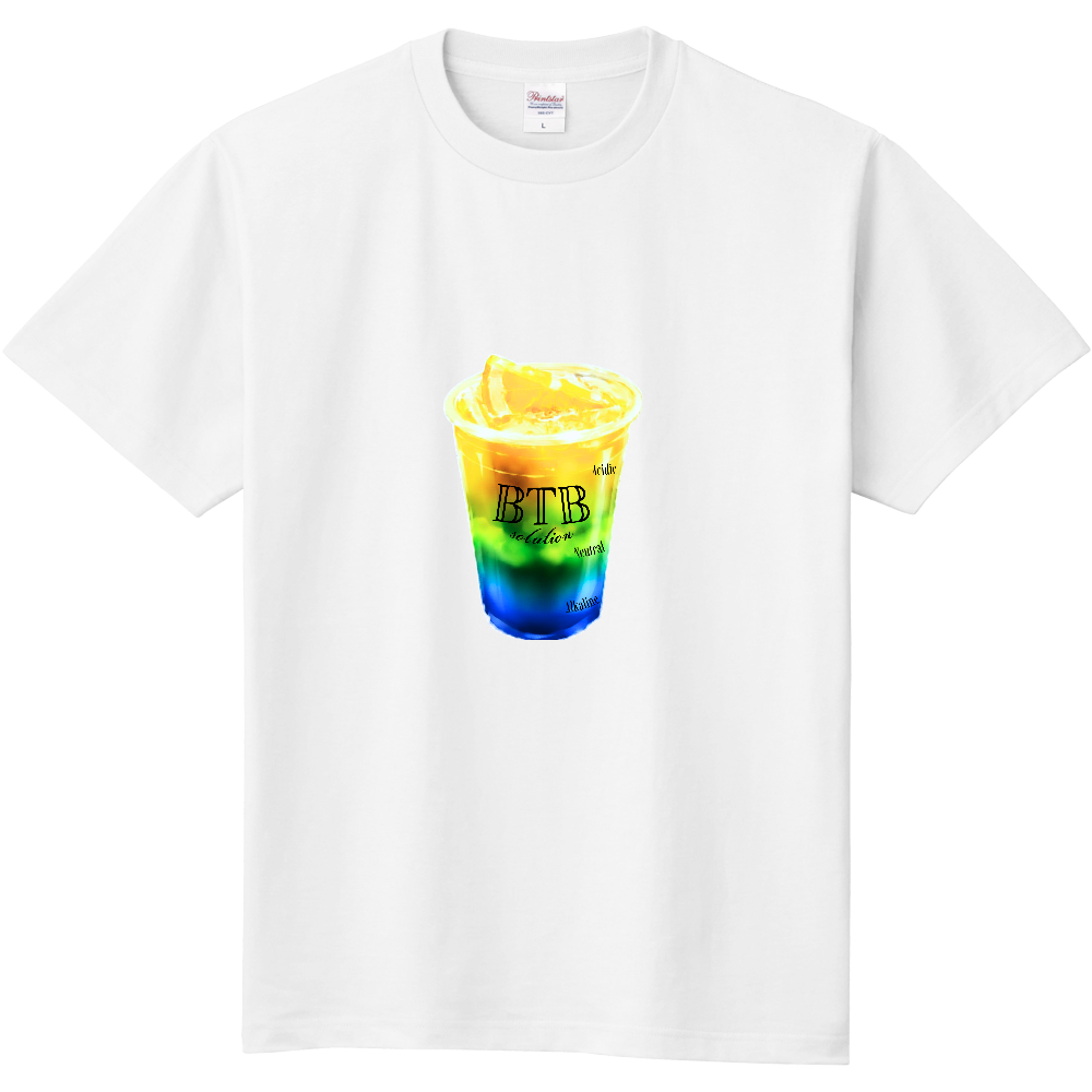 【100・110】BTB溶液がわかるTシャツ