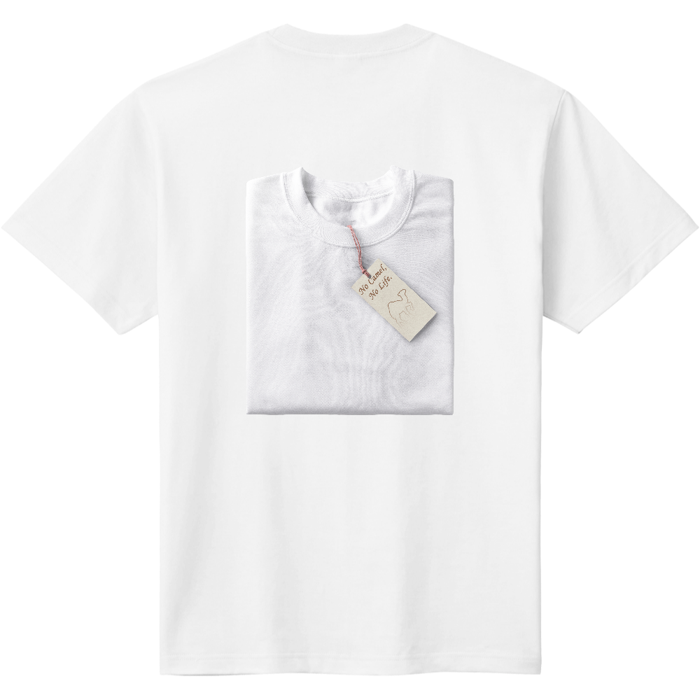 TシャツのＴシャツ＜文字無し・背面＞