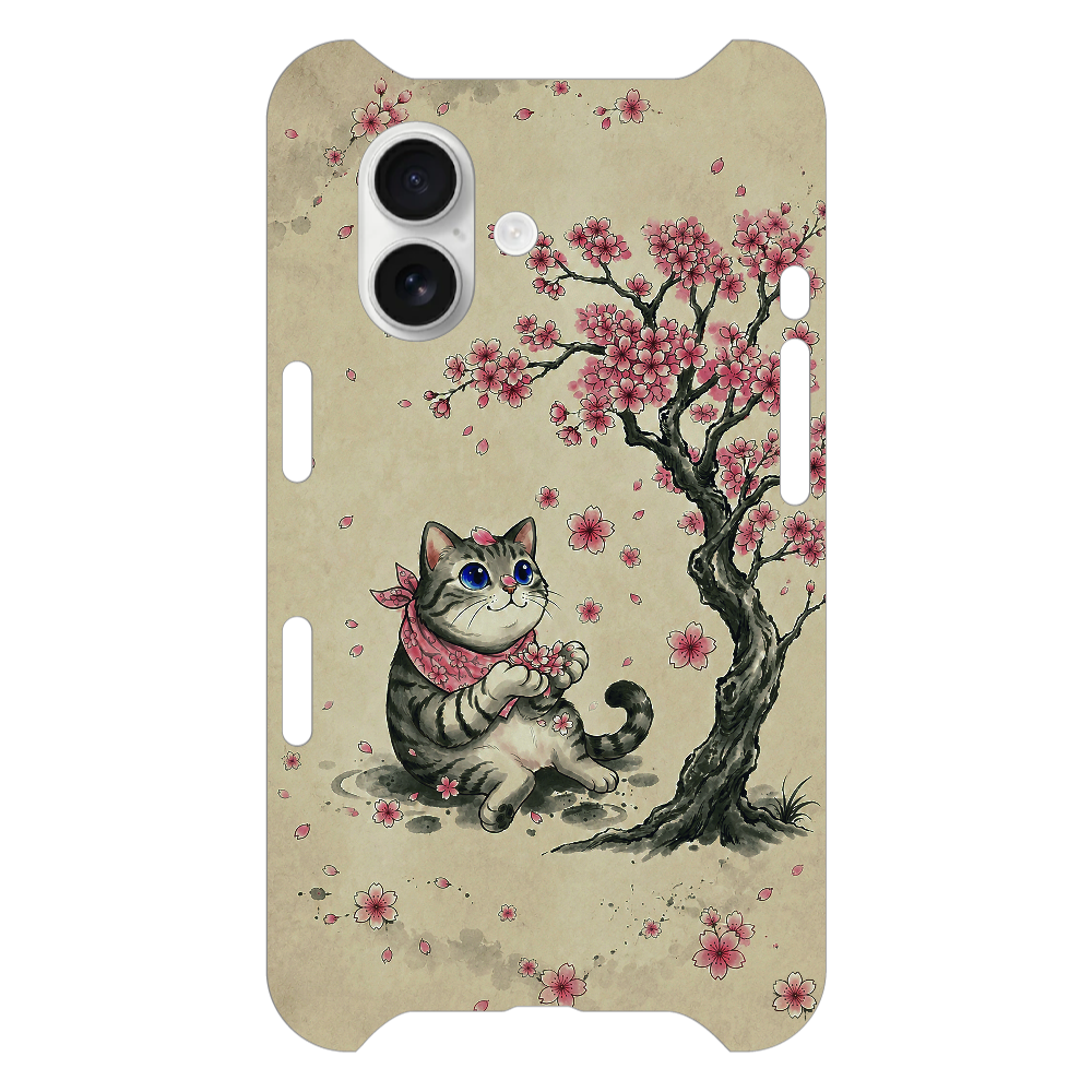 さくらねこ スマホケース(iPhone17)
