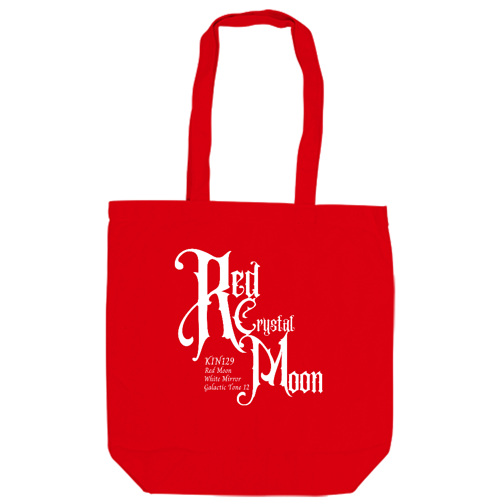 赤い水晶の月トートバッグ(赤)RedCrystalMoon(RD)