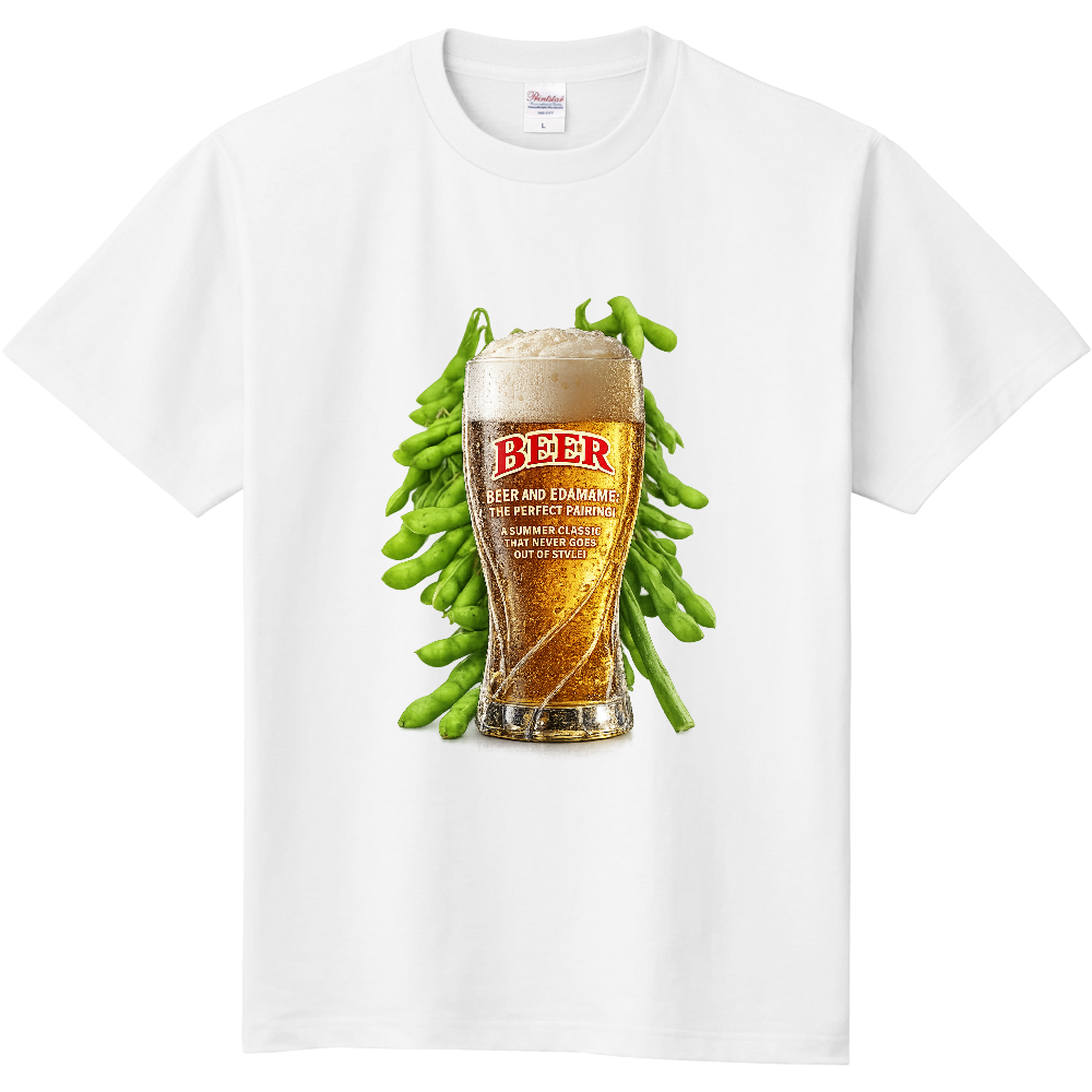 BEER & EDAMAME — The Ultimate Drinking Pair T-Shirt