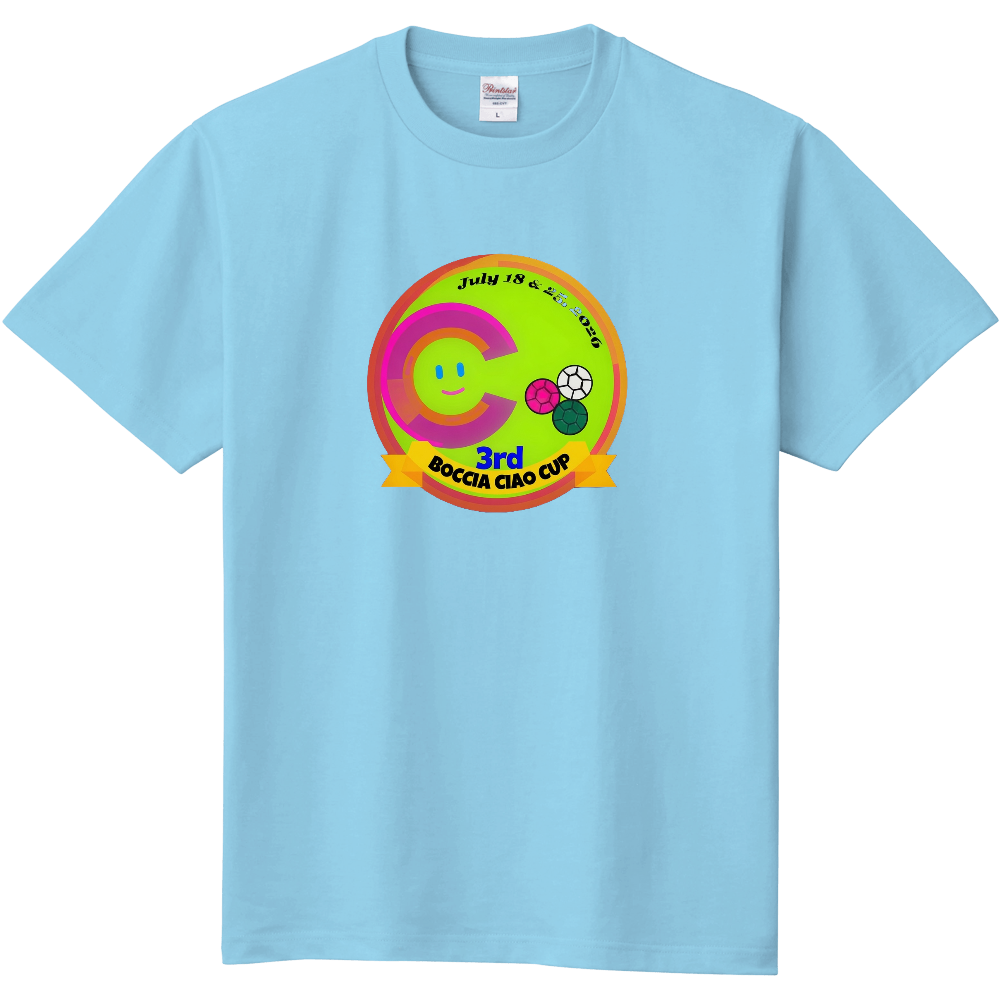 第3回ボッチャCIAOカップ記念Tシャツ