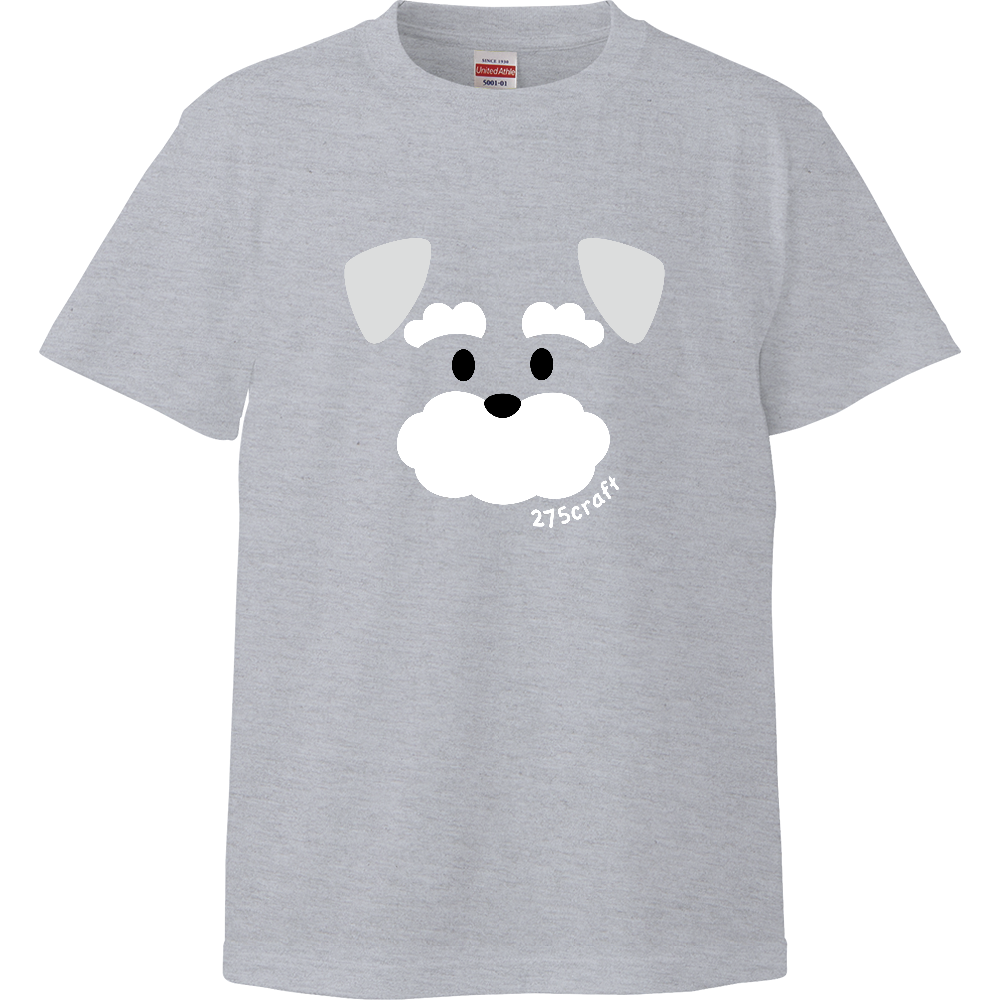 シュナ顔　ハイクオリティTシャツ