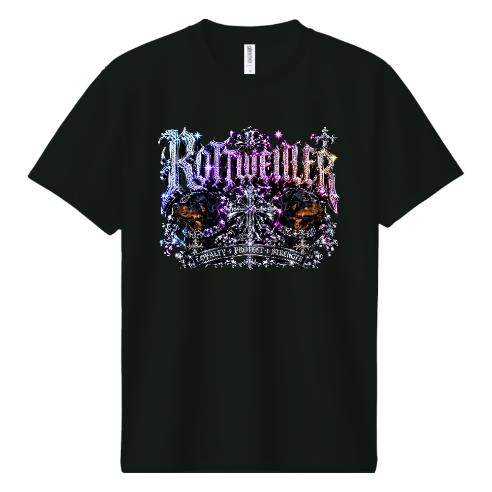 ロットワイラードライTシャツ 第8弾 Rottweiler Royal Guardian（ロイヤル・ガーディアン）