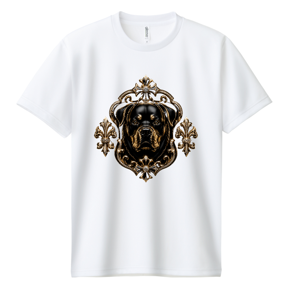 ロットワイラードライTシャツ 第10弾 「ROYAL GUARD(ロイヤルガード)」 王者の風格と圧倒的な存在感を表現した、ラグジュアリーコレクション第10弾。