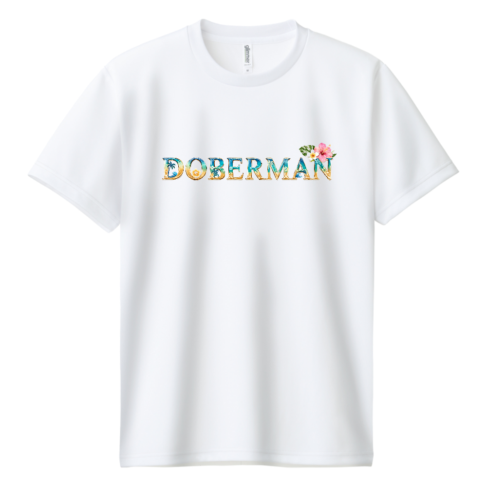 DOBERMAN ALOHA BLOOM(ドーベルマン アロハブルーム) ― ドーベルマンドライTシャツ 第五弾 ―