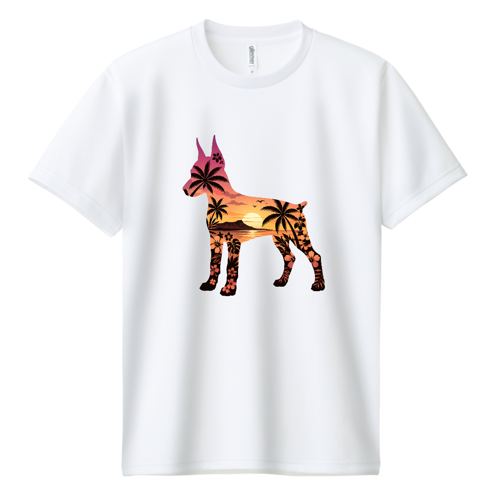 DOBERMAN PUPPY SILHOUETTE SERIES 「TROPICAL SUNSET(トロピカル・サンセット)」