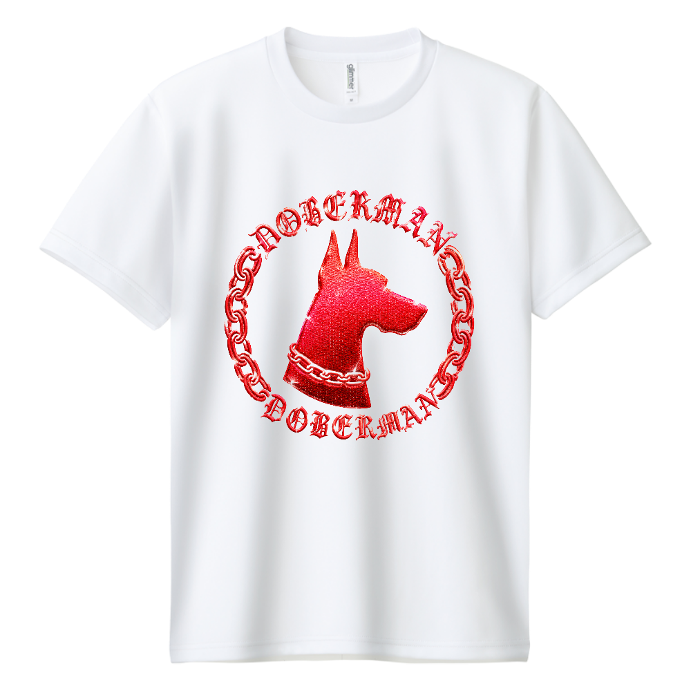 RED EDITION DOBERMAN CRIMSON ROYAL ― Red Power Collection ― 燃えるような赤の輝きが、ドーベルマンの強さと情熱を演出。 勇敢さ・闘志・リーダーシップを象徴する力強いカラー。 街で目を引く、ワイルドラグジュアリーな限定スタイル。