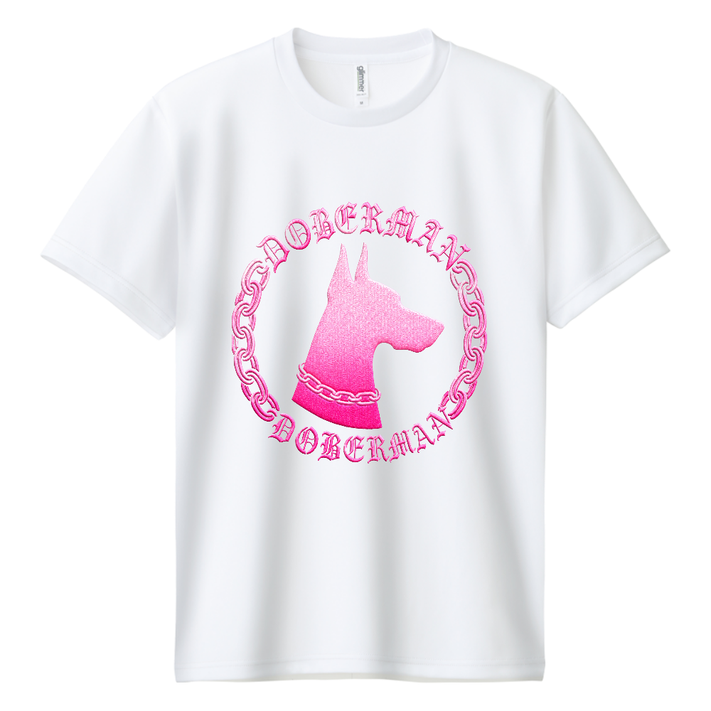 PINK EDITION DOBERMAN DIAMOND ROSE ― Pink Diamond Collection ― 華やかなピンクの輝きと高級感を融合したエレガントモデル。 強さの中にある優雅さ・愛らしさ・特別感を表現。 男女問わず着こなせるラグジュアリーな一枚。