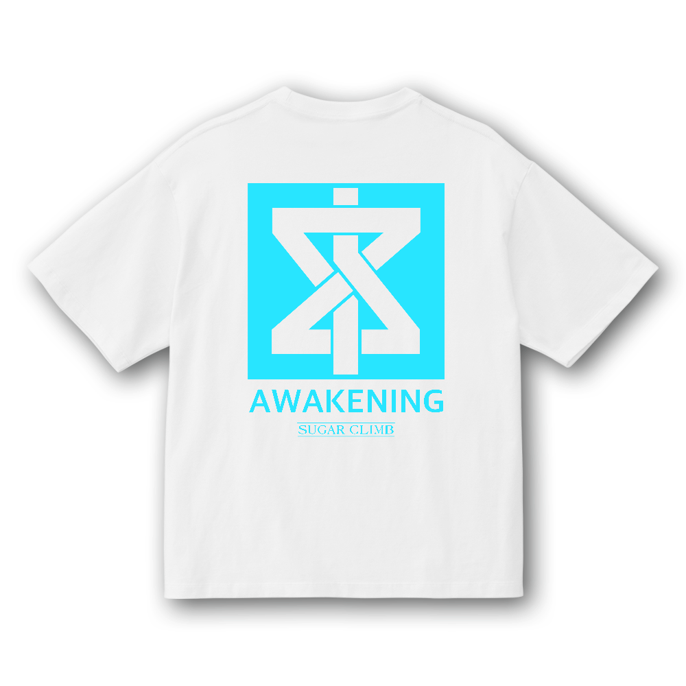 ロゴ T-shirt Cerulean