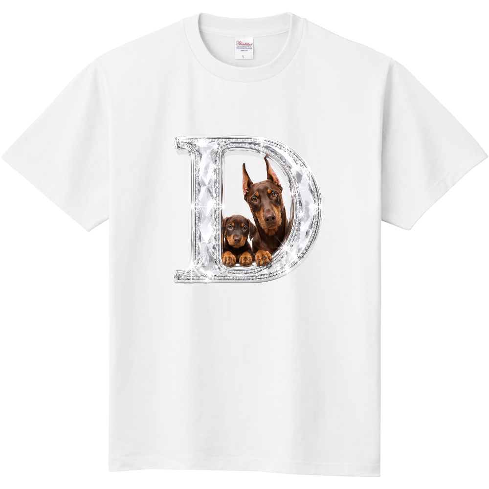 D CRYSTAL DOBERMAN — CHOCO TAN EDITION — （チョコタン エディション） 意味： 柔らかく優しいブラウンカラーが魅力のチョコタン。 上品・温かみ・愛らしさを表現した、優雅な限定スタイル。