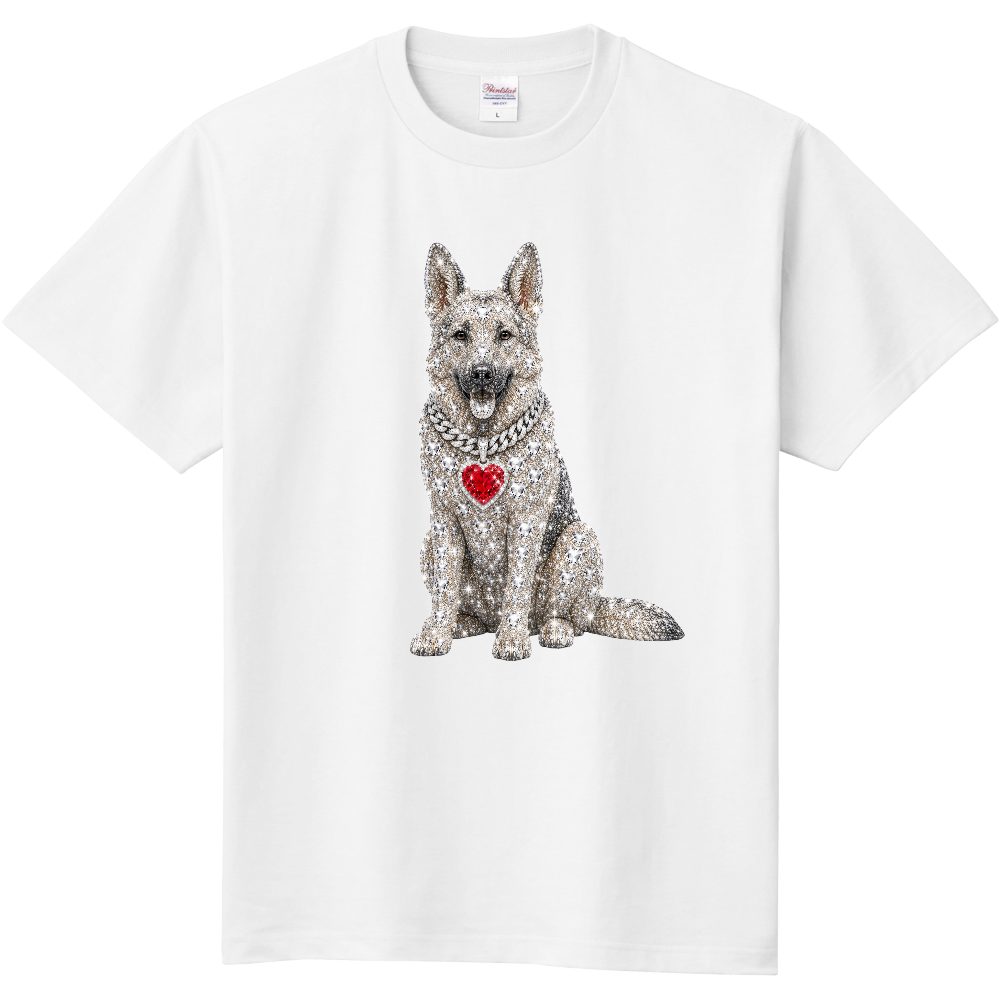 GERMAN SHEPHERD ELITE FORCE 意味:選ばれし守護の力 勇敢さ・忠実さ・知性の象徴。 信頼できるパートナーとしての強さを、プラチナの輝きで表現したプレミアムデザイン。