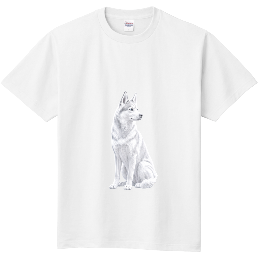 WHITE CRYSTAL HUSKY (ホワイトクリスタル・ハスキー) 名前の意味 WHITE(白)× CRYSTAL(輝き)× HUSKY(誇り高き存在) 雪原を駆けるシベリアンハスキーの美しさを、純白のクリスタルのような透明感で表現したデザイン。