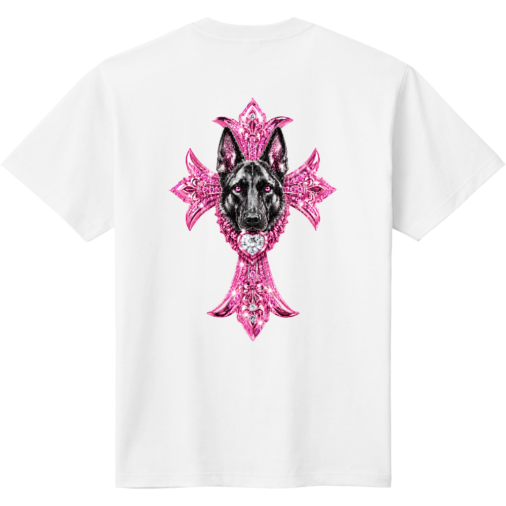 GERMAN SHEPHERD CRYSTAL HEART GUARDIAN (ジャーマンシェパード クリスタルハートガーディアン) 意味:忠誠心と知性を持つ守護者。